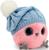 Мягкая игрушка «КТОтик в шапке с помпонами», 13 см, цвет МИКС