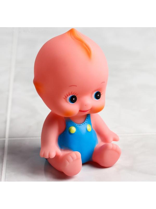 Набор игрушек для игры в ванне «Пупс в ванне» +3 игрушки, цвет МИКС