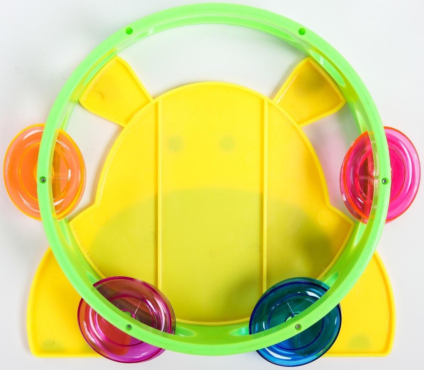 Погремушка - бубен «Животные», виды МИКС