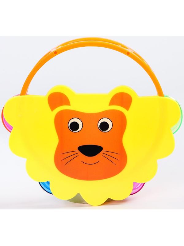 Погремушка - бубен «Животные», виды МИКС