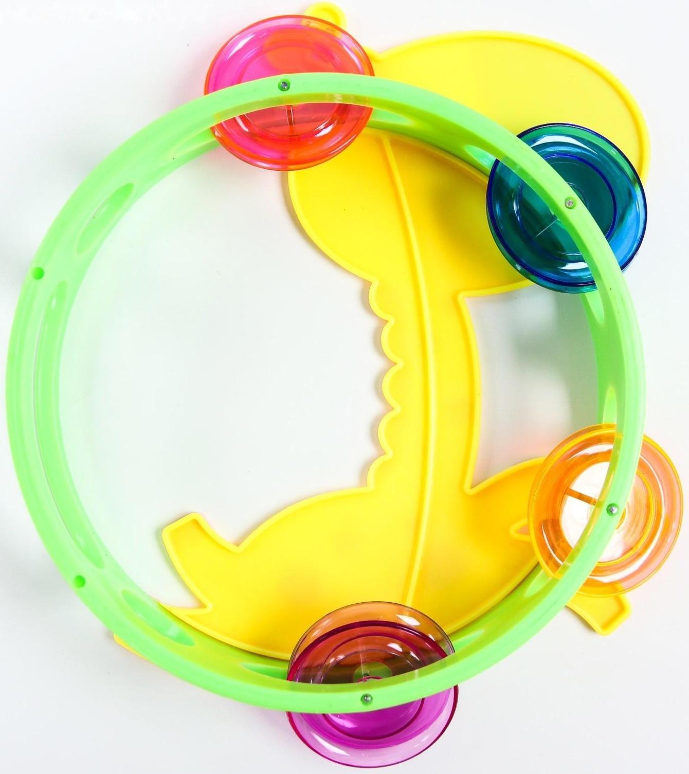 Погремушка бубен «Жирафик, Лошадка», виды МИКС