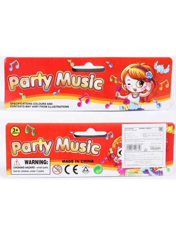 Погремушка бубен «Жирафик, Лошадка», виды МИКС