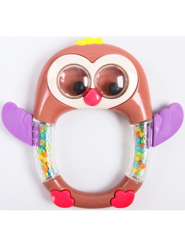 Погремушка «Совенок», цвет МИКС