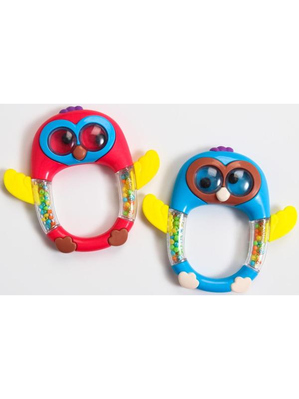 Погремушка «Совенок», цвет МИКС