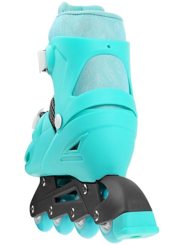 Роликовые коньки раздвижные, размер 34-37, колёса PVC 64 мм, пластиковая рама