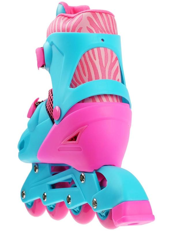 Роликовые коньки раздвижные, размер 30-33, колёса PVC 64 мм, пластиковая рама