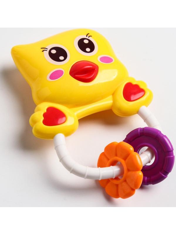 Погремушка «Цыпленок на колечке»