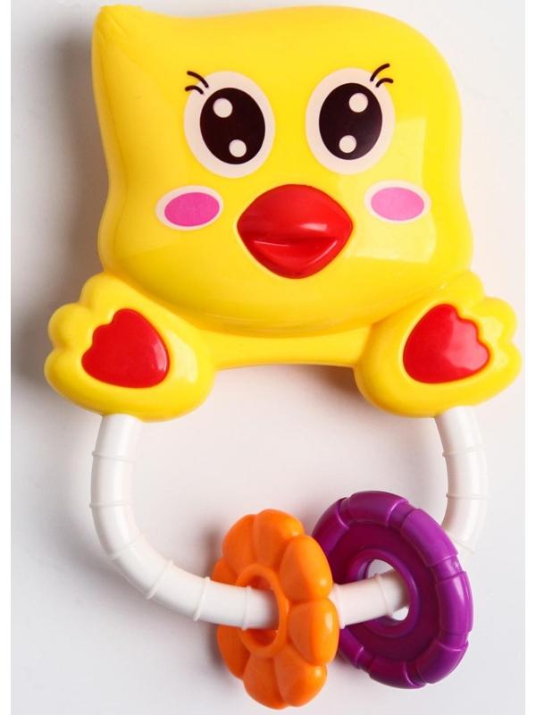 Погремушка «Цыпленок на колечке»