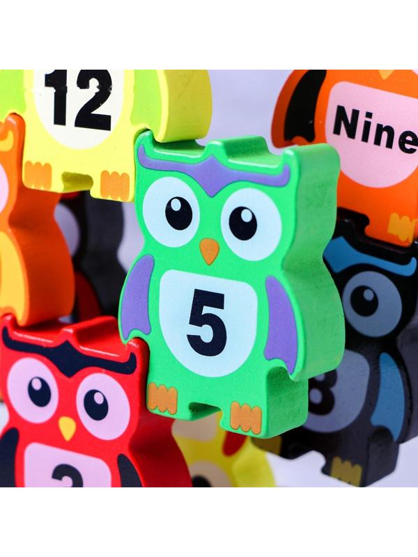 Деревянная игрушка Баланс «Совята»