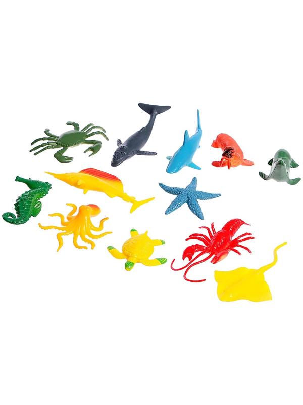 Развивающий набор «Подводный мир», бассейн, гидрогель, карточки