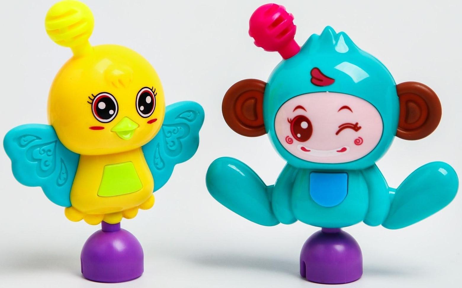 Набор погремушек «Собери меня», 7 шт, яркие цвета