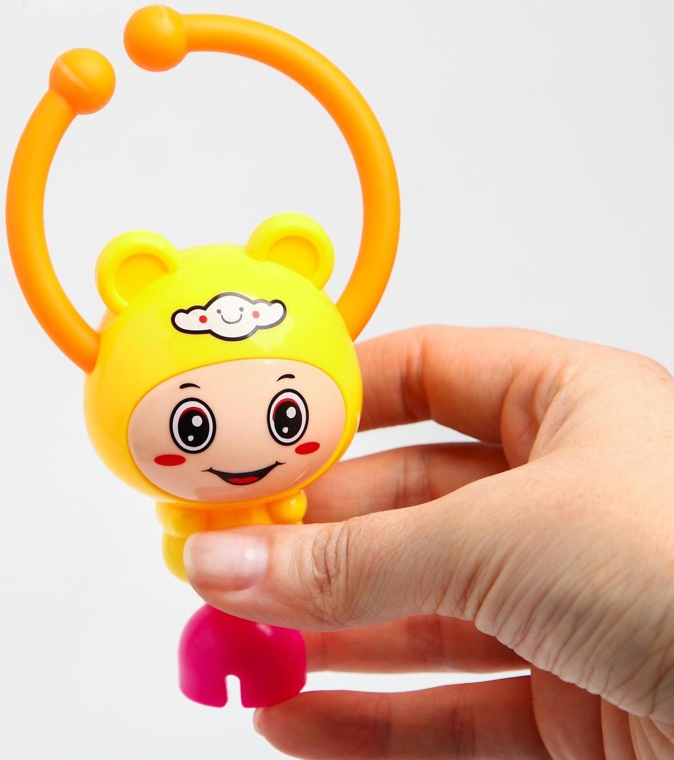 Набор погремушек «Собери меня», 7 шт, яркие цвета