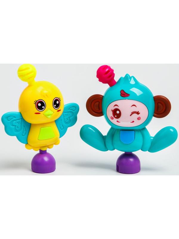 Набор погремушек «Собери меня», 7 шт, яркие цвета