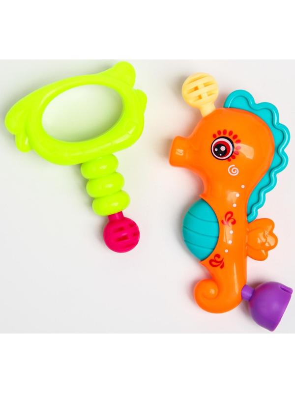 Набор погремушек «Собери меня», 9 шт, яркие цвета