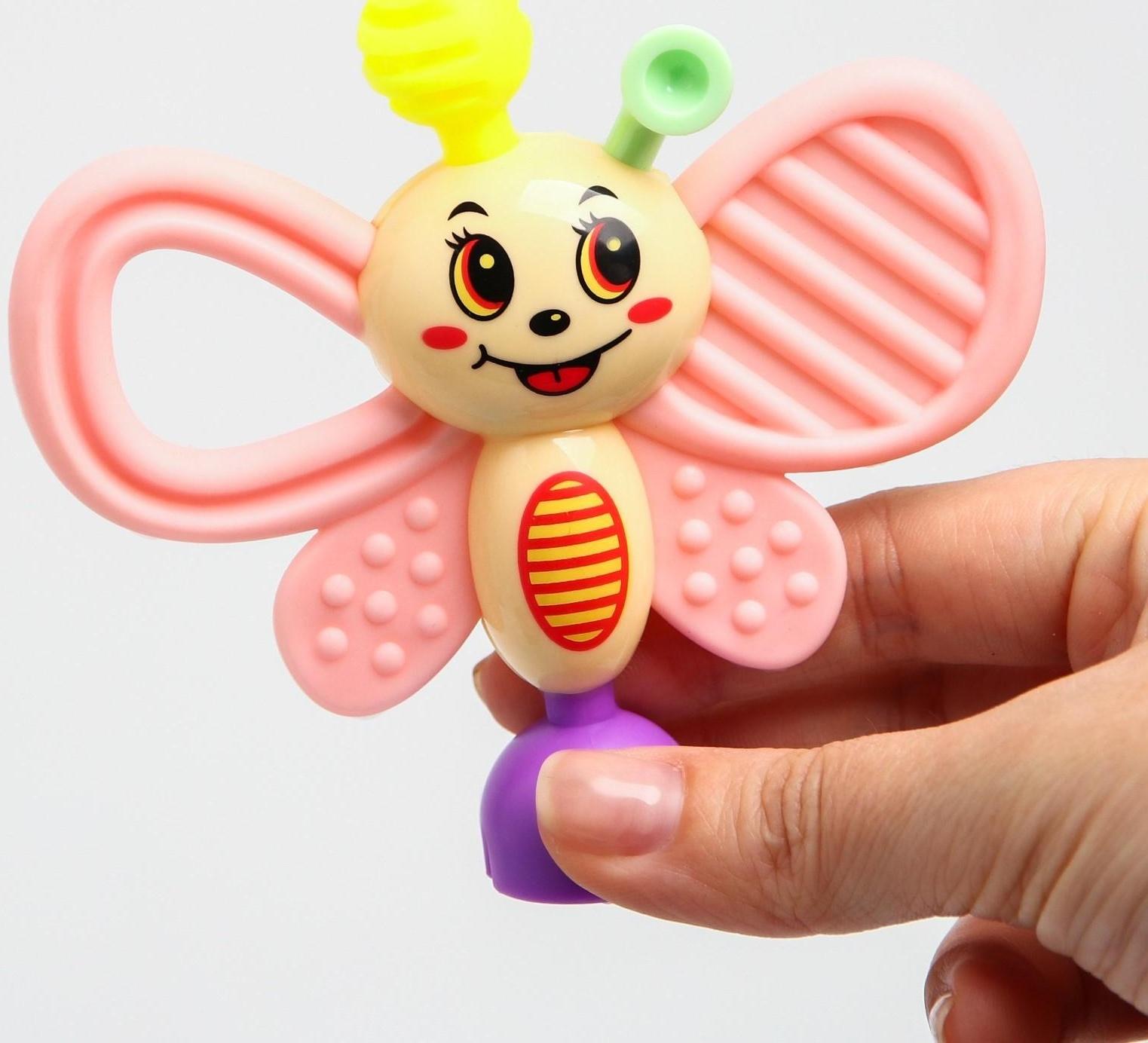 Набор погремушек «Собери меня», 7 шт, нежные цвета