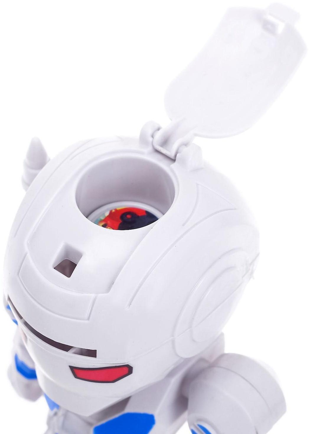 Робот «Стрелок» стреляет дисками, цвета МИКС