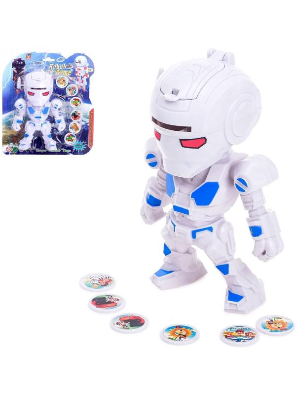 Робот «Стрелок» стреляет дисками, цвета МИКС