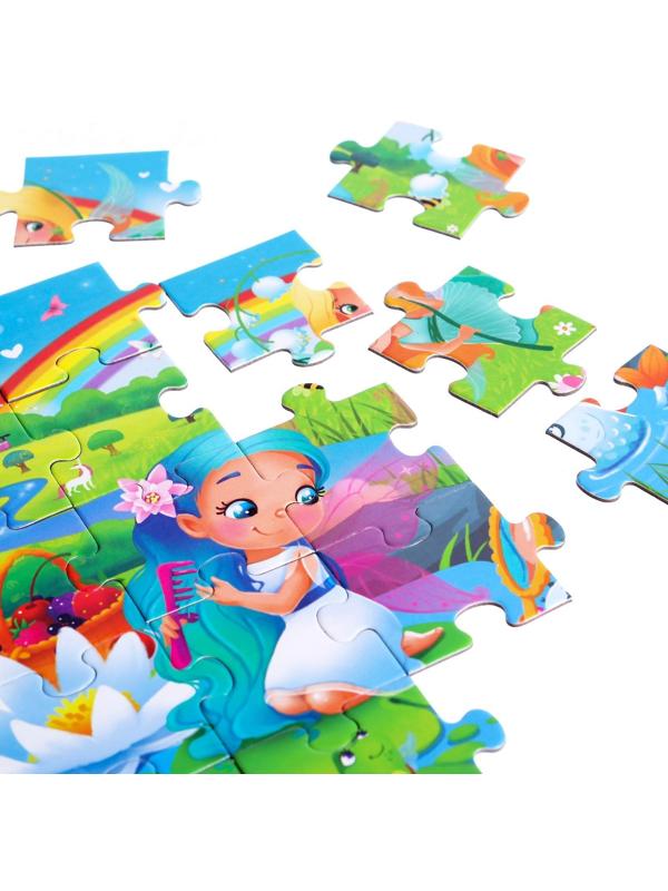 Пазлы «Найди и покажи. Волшебные феи», 35 деталей