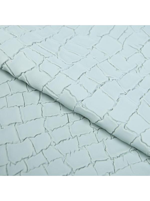 Пэчворк декоративная кожа «Бирюза», 50 х 50 см.