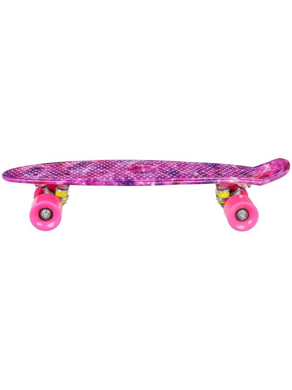 Скейтборд 56 × 15 см, колёса PU 60 × 45 мм, АBEC 7, алюминиевая рама