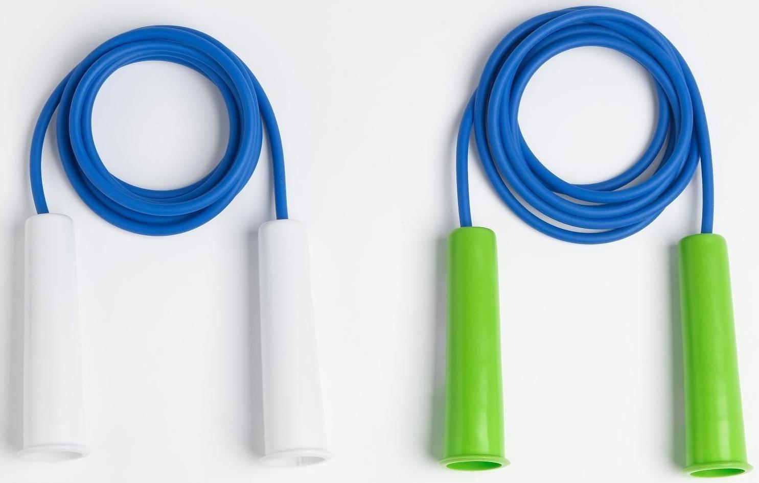 Скакалка 1,8 м, на рост 140-150 см, микс