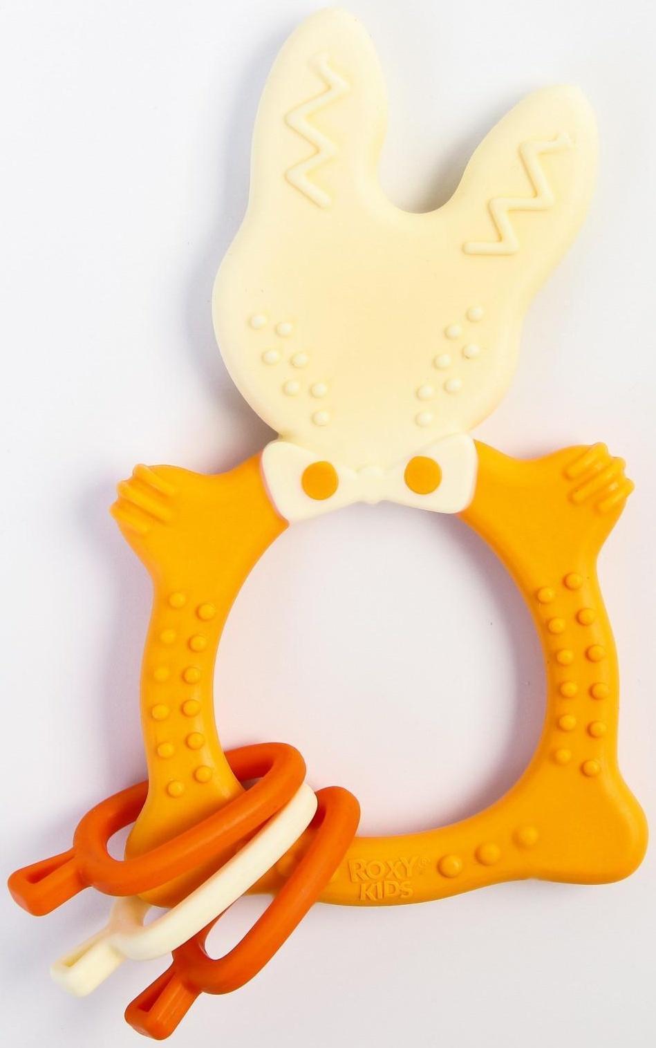 Прорезыватель BUNNY, универсальный, цвет МИКС