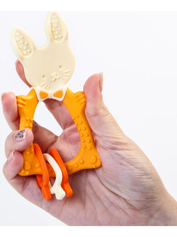 Прорезыватель BUNNY, универсальный, цвет МИКС