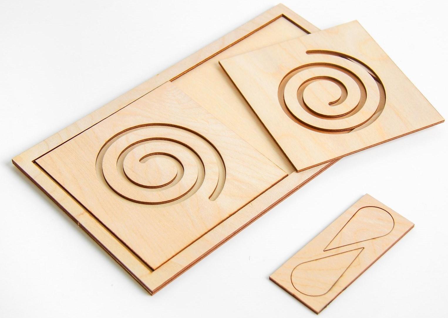 Межполушарная доска «Простые фигуры»