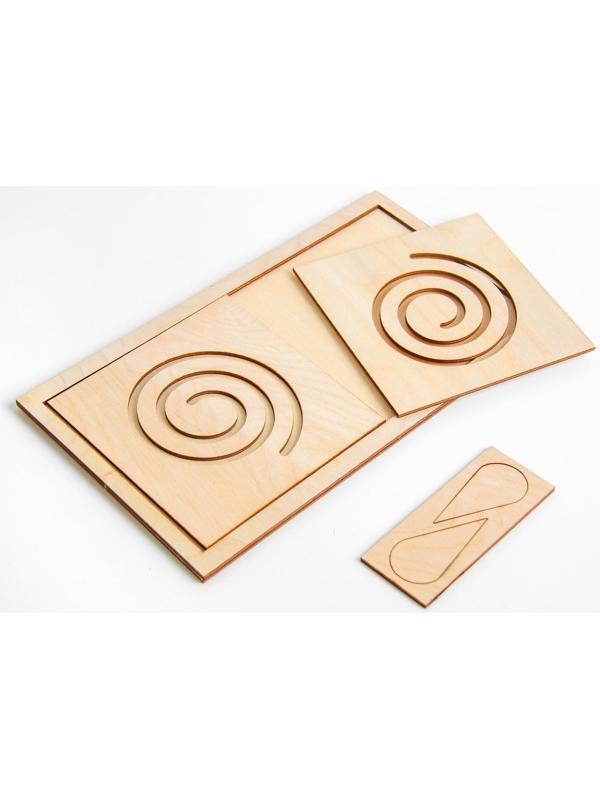 Межполушарная доска «Простые фигуры»