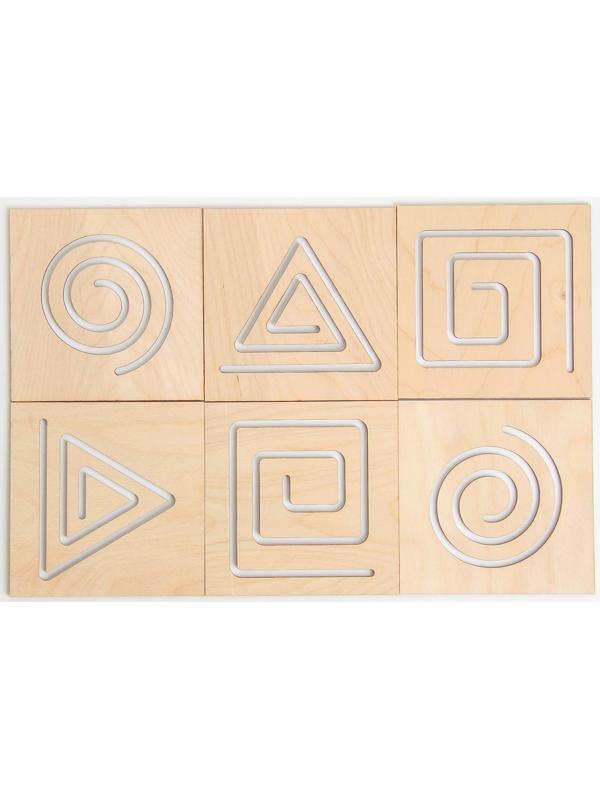 Межполушарная доска «Простые фигуры»