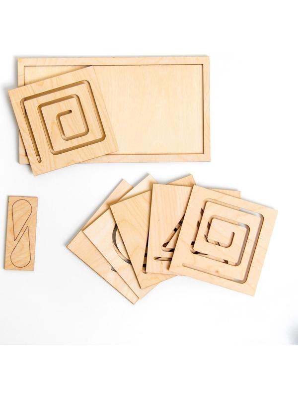 Межполушарная доска «Простые фигуры»