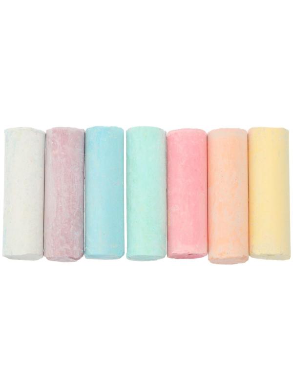 Мелки цветные для асфальта 7 штук 