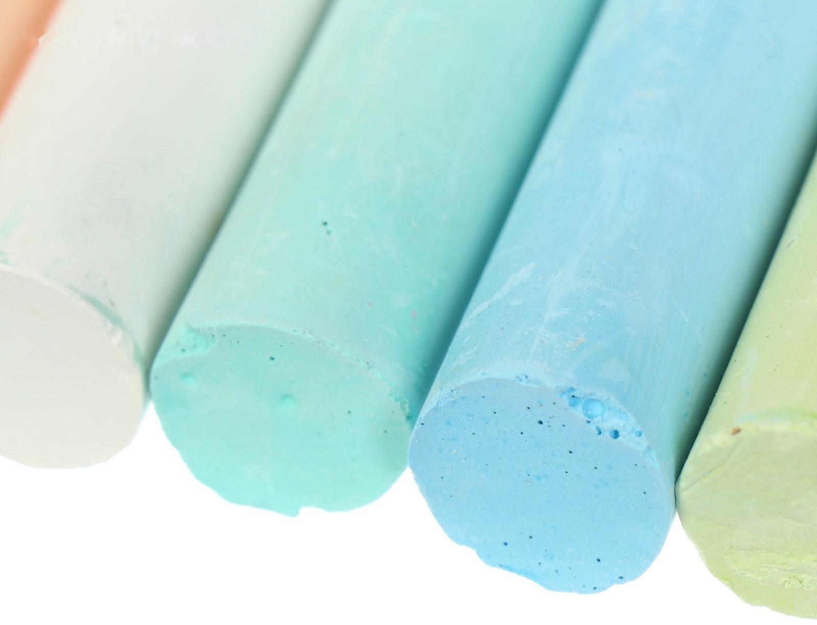 Мелки цветные для асфальта 6 штук 