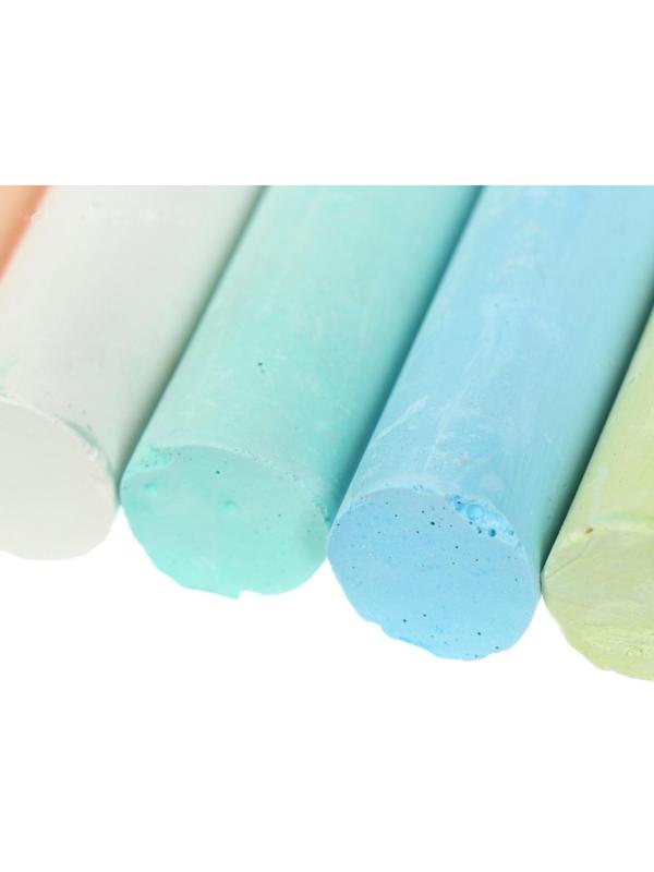 Мелки цветные для асфальта 6 штук 