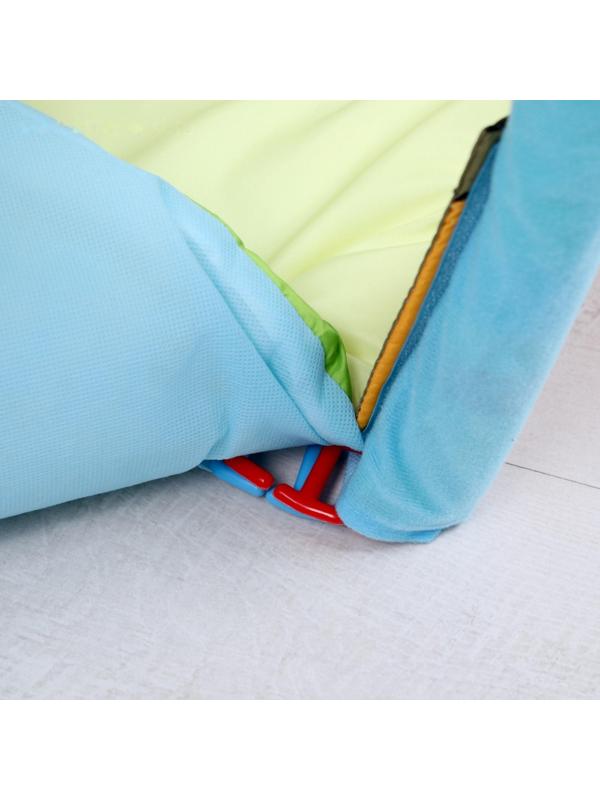 Развивающий коврик «Тропинка к дому», с дугами и погремушками, р-р 100х52х0,5 см.