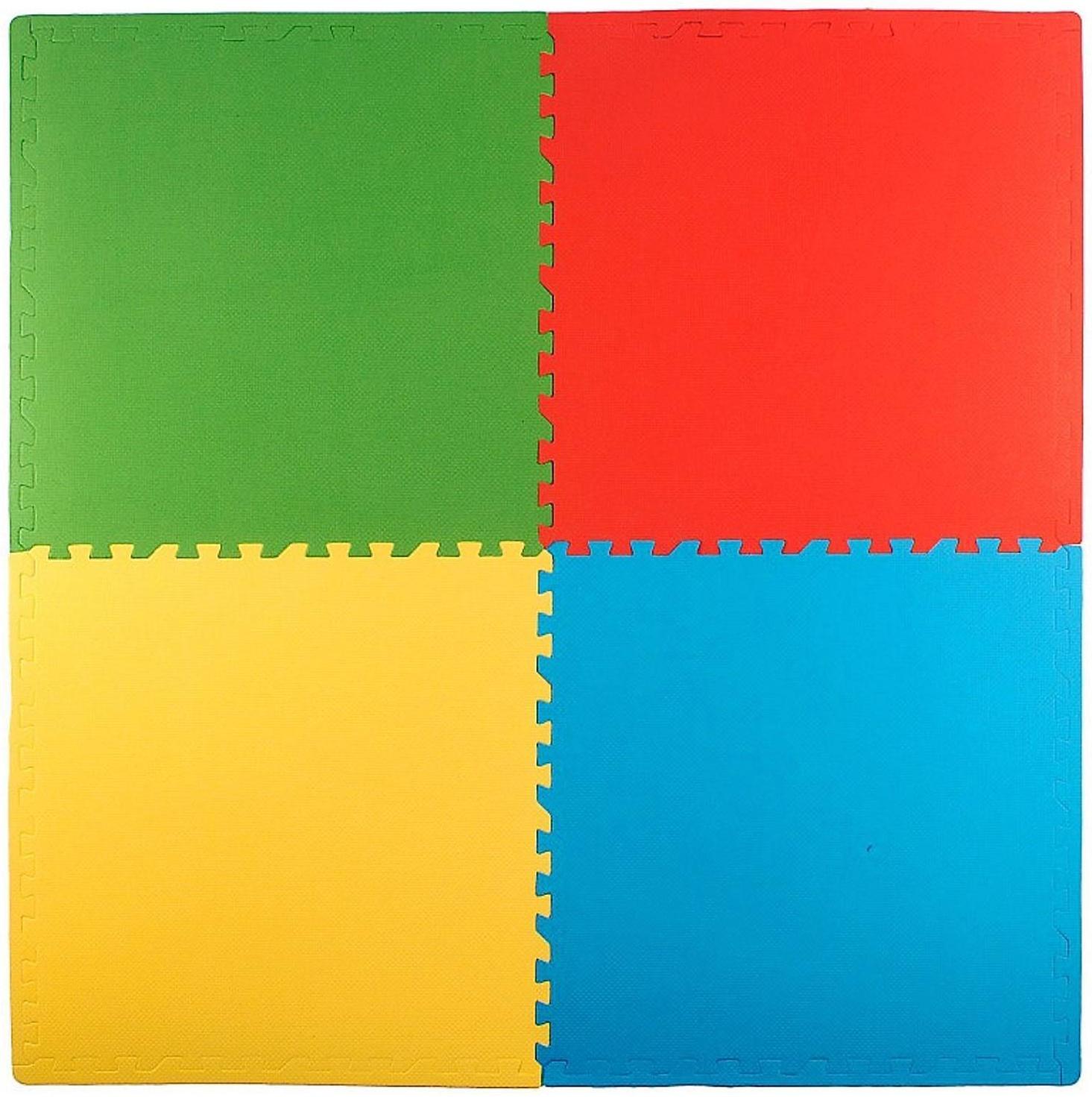 Мягкий пол универсальный 60 × 60, МИКС