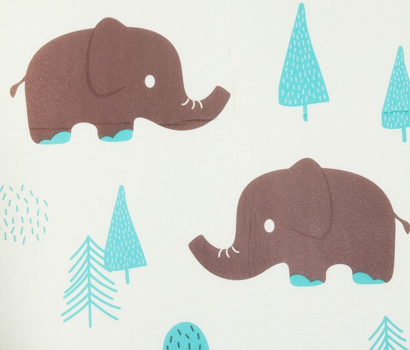 Коврик детский на фольгированной основе «Слоник», размер 180х150 см