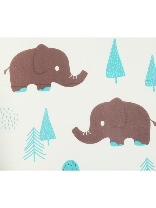 Коврик детский на фольгированной основе «Слоник», размер 180х150 см