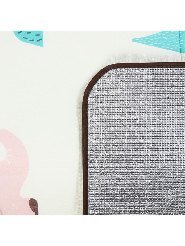 Коврик детский на фольгированной основе «Слоник», размер 180х150 см