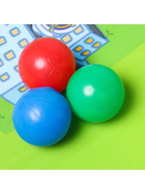 Коврик детский на фольгированной основе «Веселые дороги», размер 180х150 см