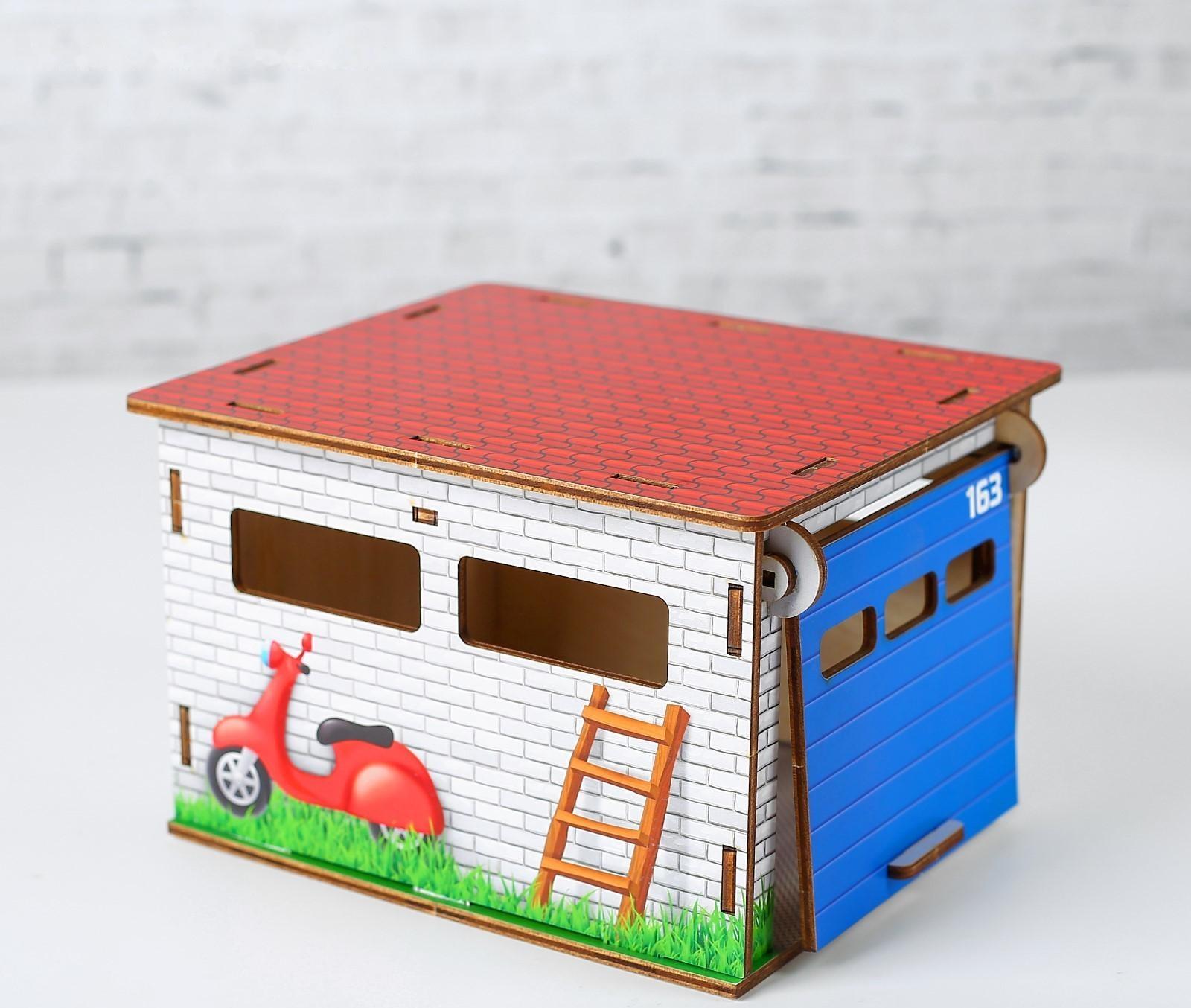 Гараж детский «Домик»