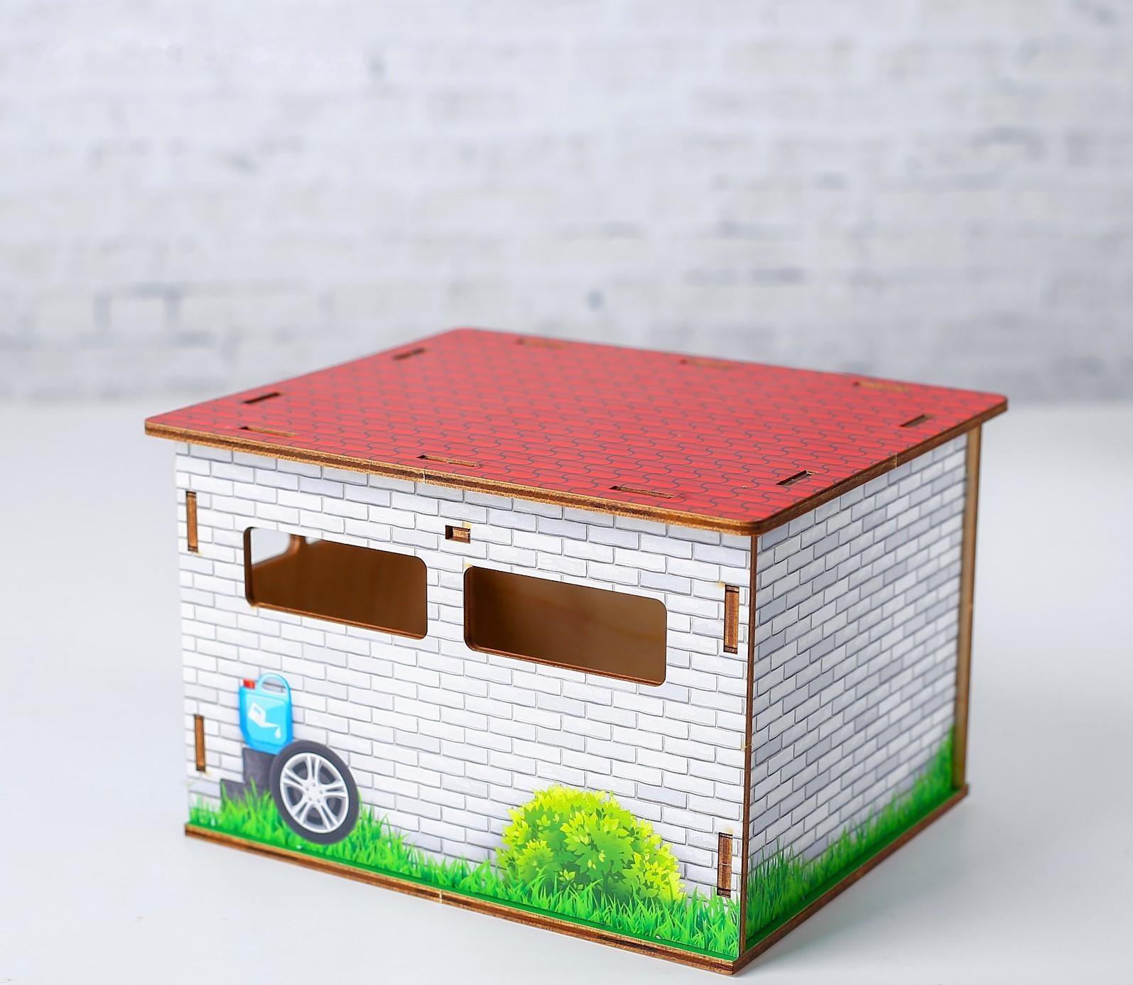 Гараж детский «Домик»