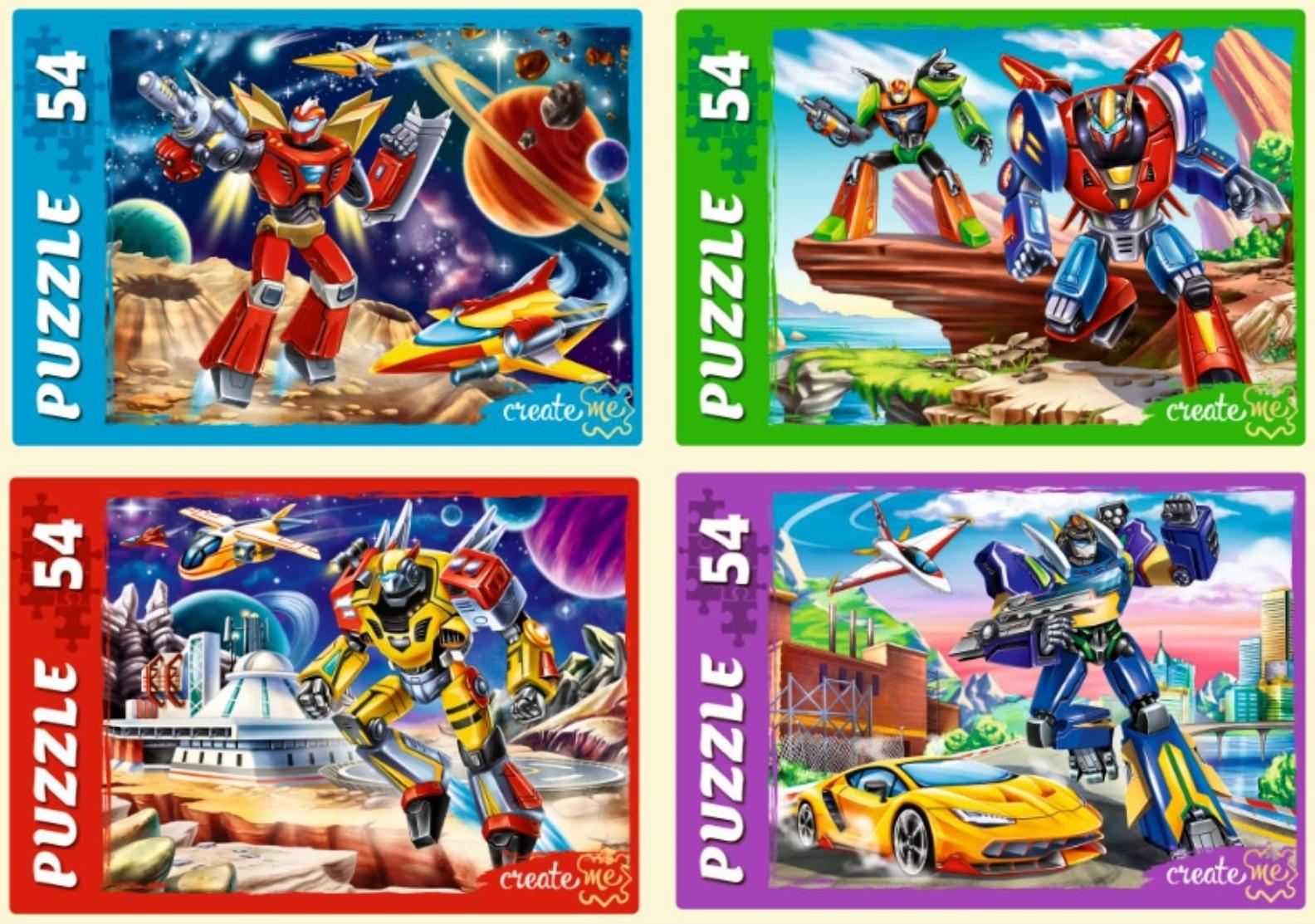 Пазл «Эпоха трансформеров», 54 элемента