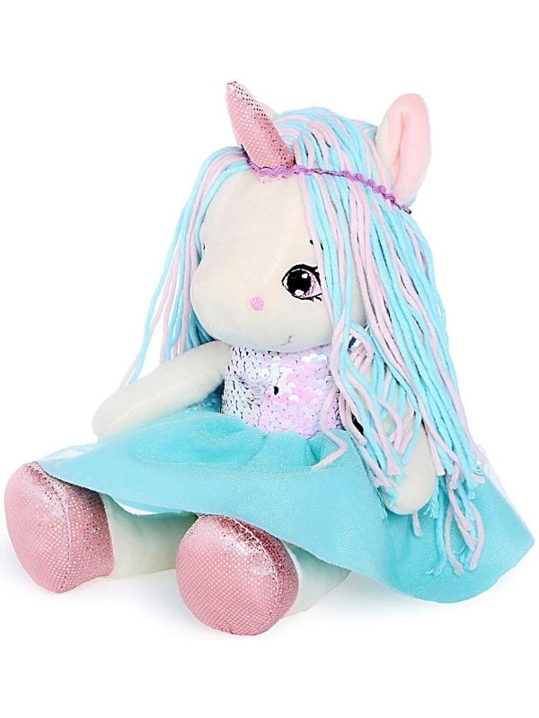 Мягкая игрушка «Единорожка», 35 см