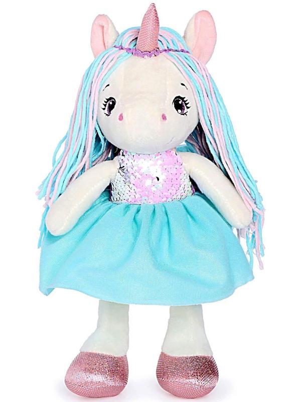 Мягкая игрушка «Единорожка», 35 см