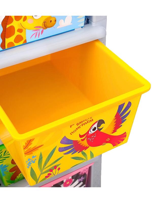 Комод детский «Веселый зоопарк», 5 секций