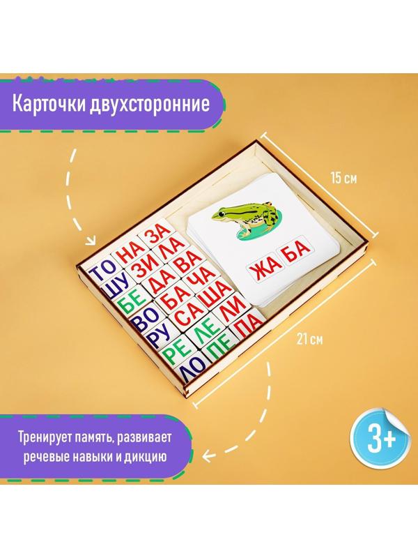 Дидактические игры и материалы «Учимся читать по слогам»