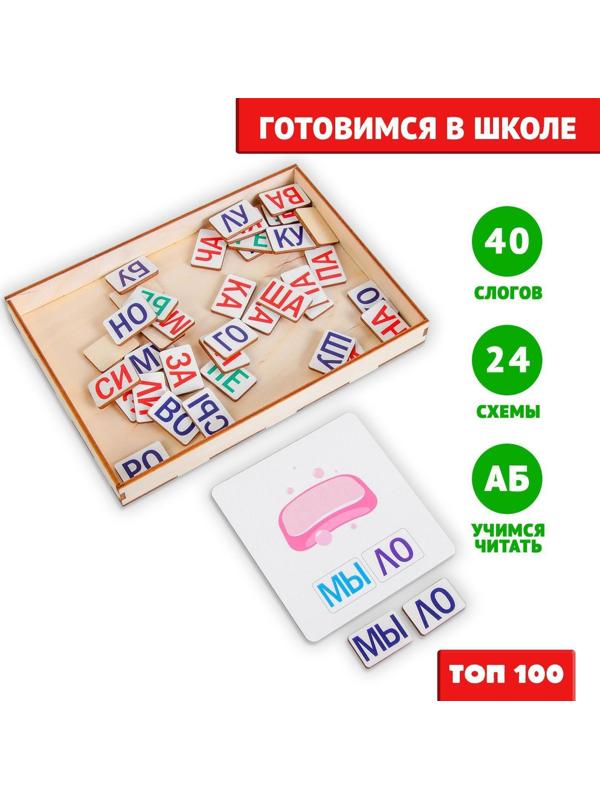 Дидактические игры и материалы «Учимся читать по слогам»
