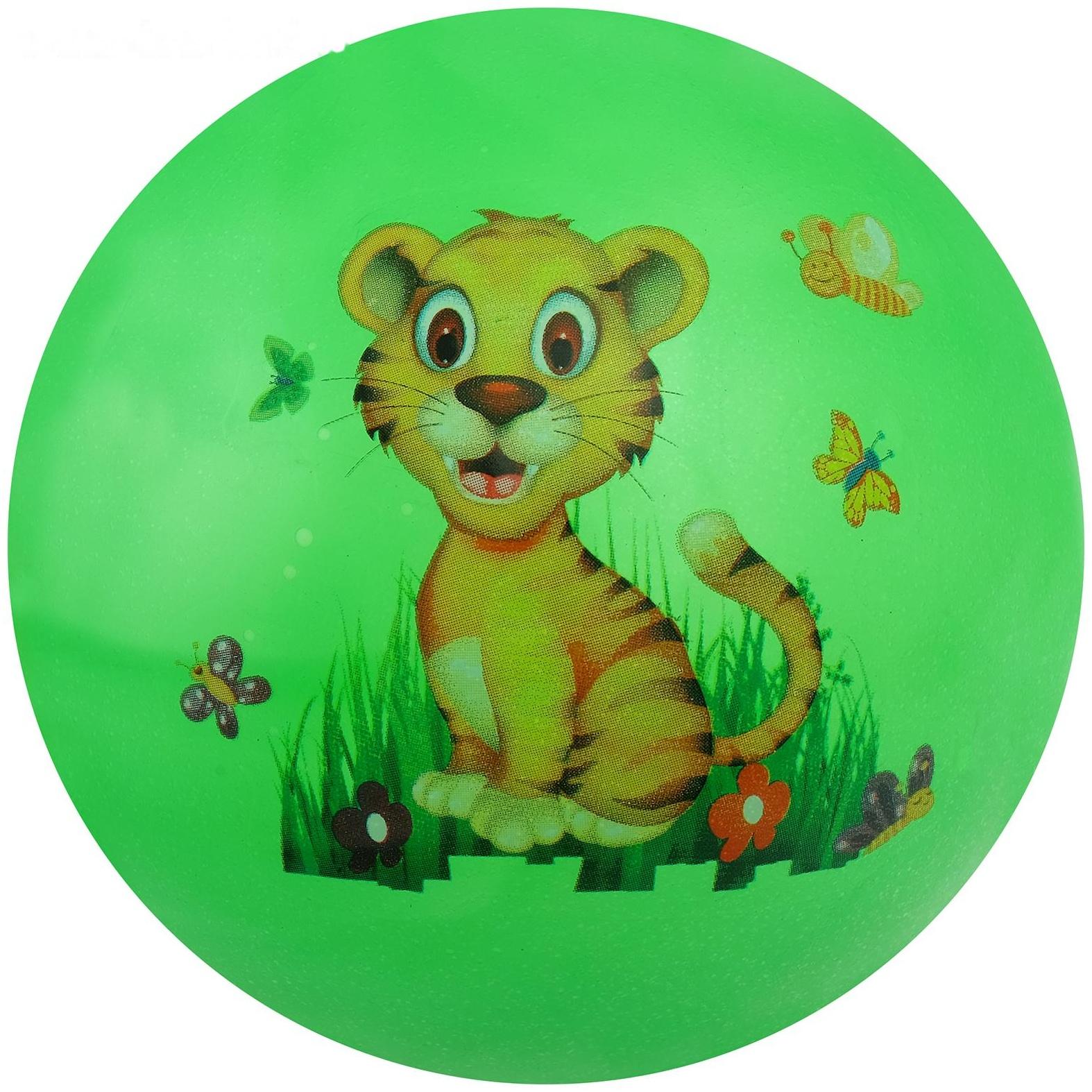 Мяч детский «Животные», d=22 см, 60 г, цвета МИКС