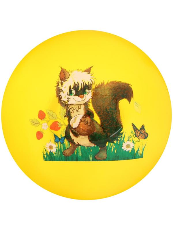 Мяч детский «Животные», d=22 см, 60 г, цвета МИКС